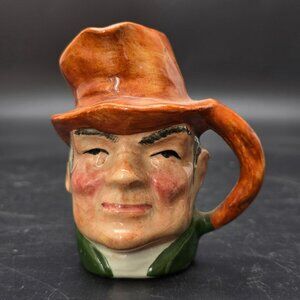 Vintage Artone Character Toby Mug Jug Bill Sykes Hand-Painted Ceramic VL4015